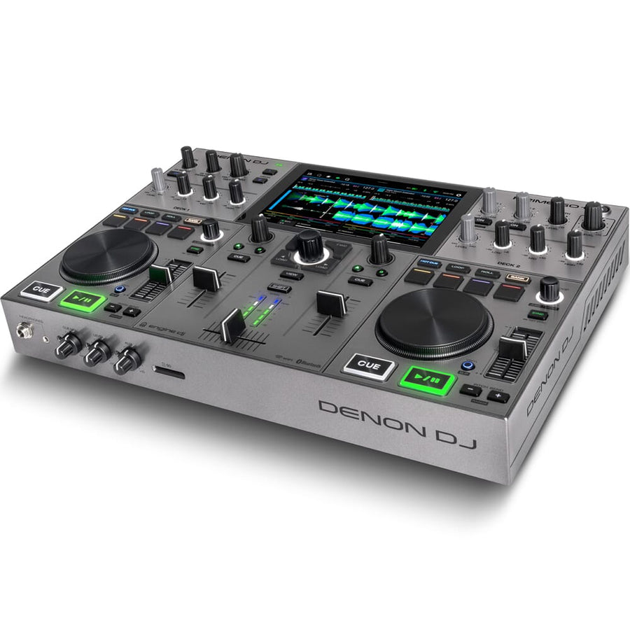 Denon DJ Prime GO+ (MK2), 2-Channel, Battery Powered Standalone DJ Controller with Stems