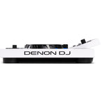 Denon DJ SC Live 4 WHITE, Standalone DJ Controller with Built-In Speakers, Amazon Music Streaming & Stems