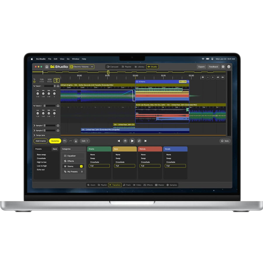 DJ.Studio Pro + Stems, Software Download