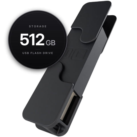 DJ Tech Tools, Chroma Drive MK2, 512GB Dual USB-A or USB-C (Void Black)