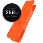 DJ Tech Tools, Chroma Drive MK2, 256GB Dual USB-A or USB-C (Energy Orange)