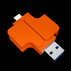 DJ Tech Tools, Chroma Drive MK2, 256GB Dual USB-A or USB-C (Energy Orange)