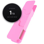 DJ Tech Tools, Chroma Drive MK2, 1TB Dual USB-A or USB-C (Pop Pink)