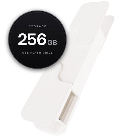 DJ Tech Tools, Chroma Drive MK2, 256GB Dual USB-A or USB-C (Cloud White)