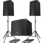 Electro-Voice EKX-15P, EKX-18SP + Tripod Stands & Leads Bundle Deal
