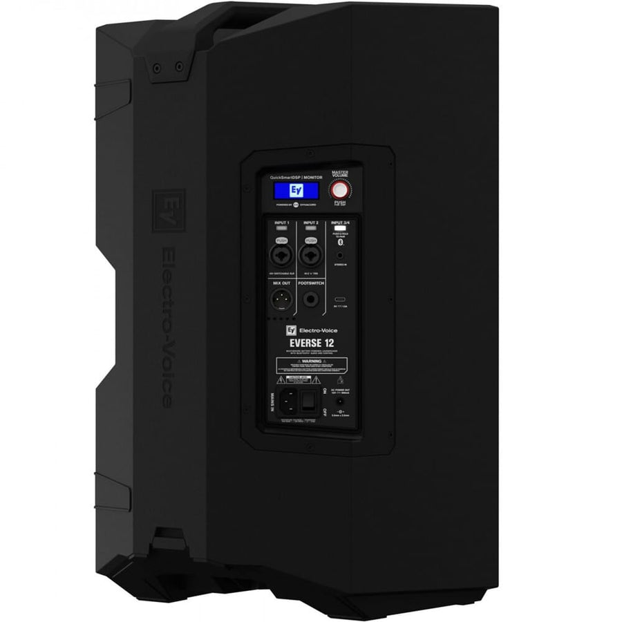 Electro-Voice EVERSE 12, Weatherised Battery-Powered PA Speaker with Bluetooth (Single / 200w RMS)