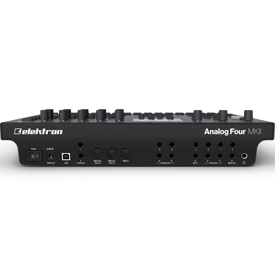 Elektron Analog Four MKII, 4 Voice Analogue Synthesizer (Black Finish)