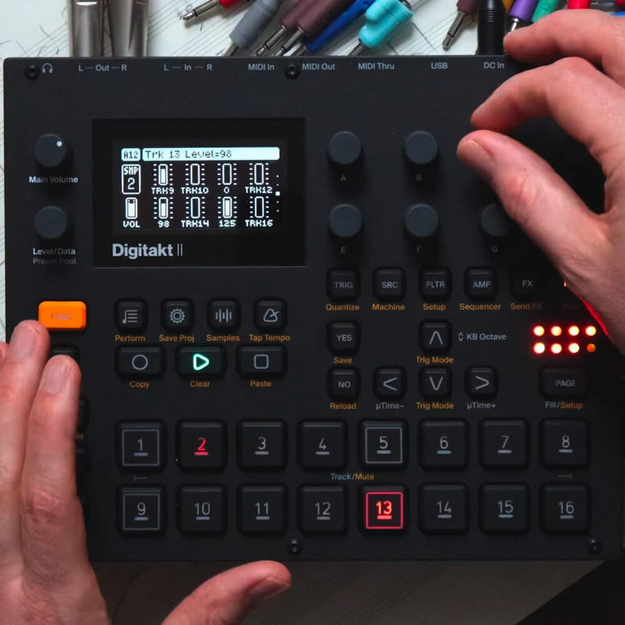 Elektron Digitakt II (MK2) Groovebox, Drum Machine & Sampler