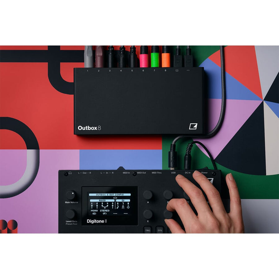 Elektron Outbox 8, Audio/CV Breakout Box & USB Interface