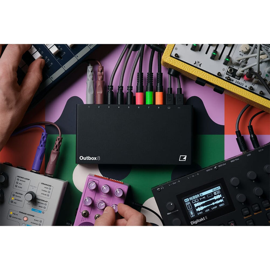 Elektron Outbox 8, Audio/CV Breakout Box & USB Interface