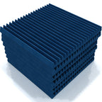 EQ Acoustics Wedge 60 Acoustic Foam Tiles (Blue) x8