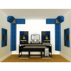 EQ Acoustics Project Corner Trap Acoustic Foam (Blue) x2