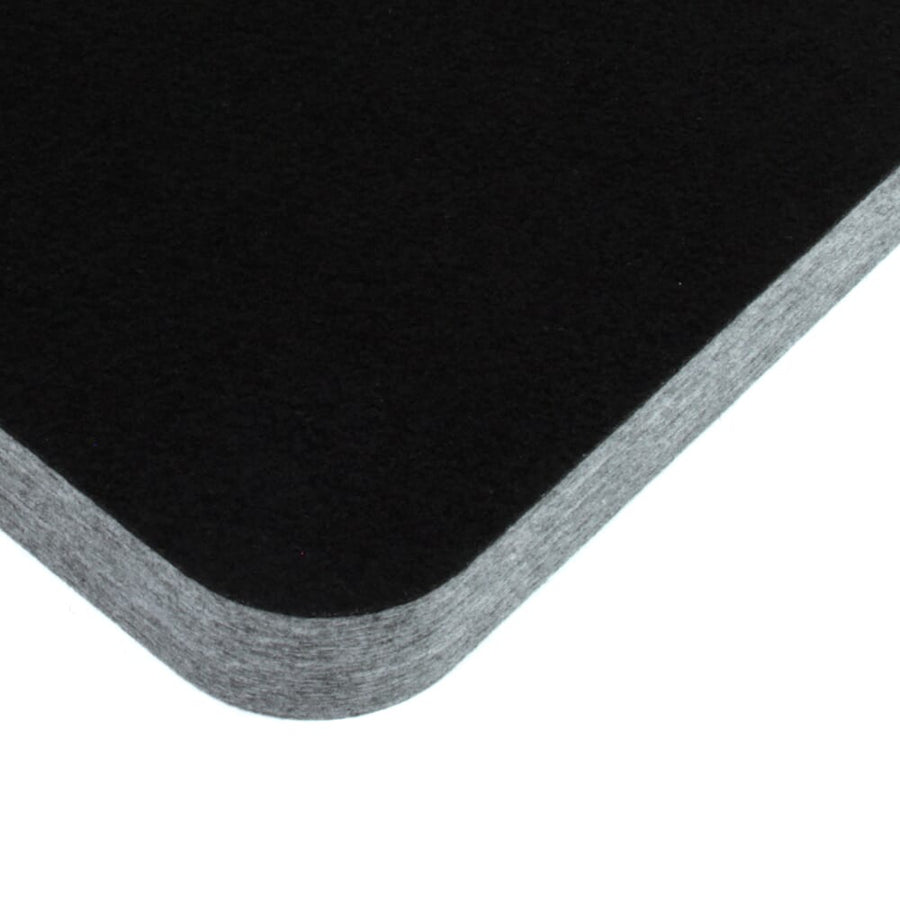 EQ Acoustics 'ColourPanel R5' Black On Marle Grey Acoustic Tiles x4