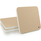 EQ Acoustics 'ColourPanel R5' Sand On Pure White Acoustic Tiles x4