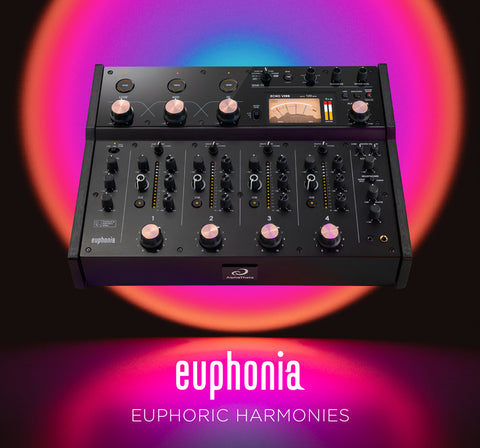 AlphaTheta Euphonia, 4-Channel Rotary DJ Mixer with Effects
