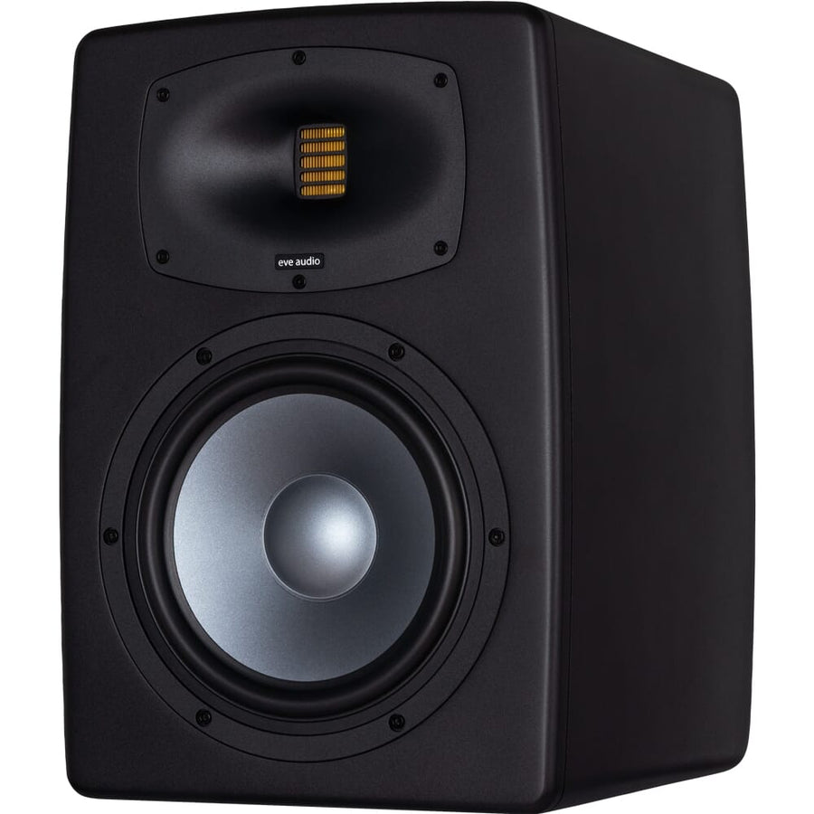 Eve Audio EXO 28 Active Studio Monitors (Pair) + Isolation Pads + Leads Bundle