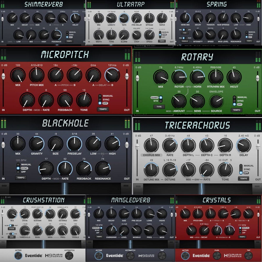 Eventide H9 Plugin Series Bundle, Software Download
