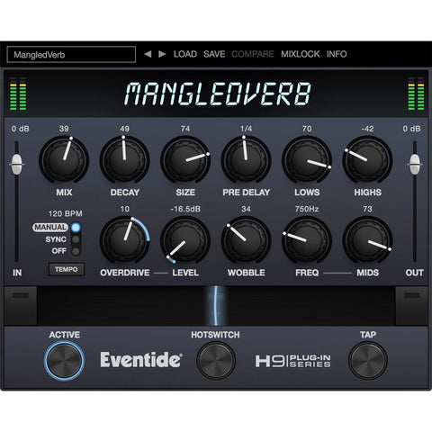Eventide MangledVerb, Reverb + Distortion Plugin, Software Download