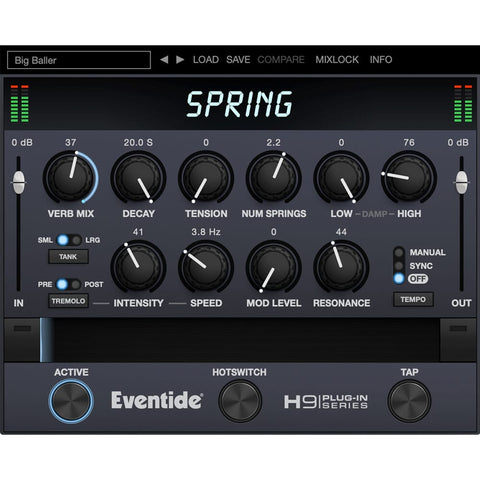 Eventide Spring, Classic Spring Reverb Plugin, Software Download