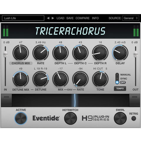 Eventide TriceraChorus Plugin, Software Download