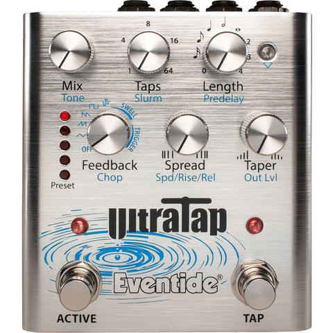 Eventide Ultratap Delay / Reverb Effects Pedal / Stompbox (B-Stock)