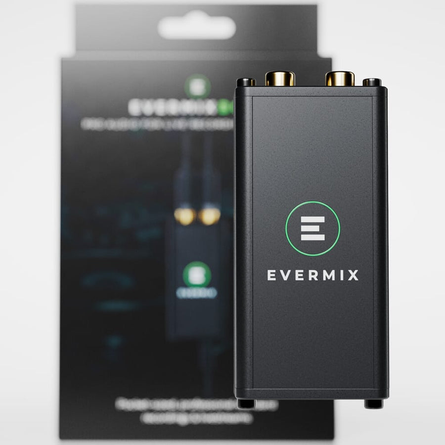 Evermix Box 5, DJ Set Recorder for USB-C Devices, iOS & Android / Live Streaming