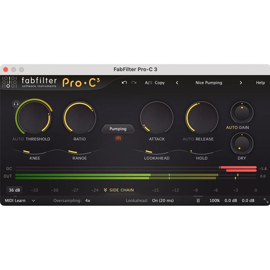 FabFilter Pro C3 High Quality Compressor, Software Download