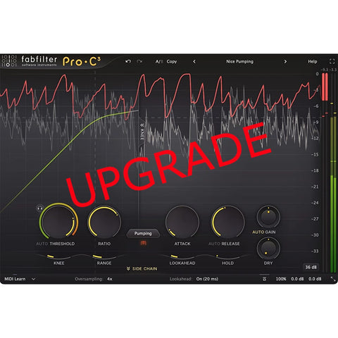 FabFilter Pro C3 UPGRADE from C2 High Quality Compressor, Software Download