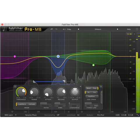 FabFilter Pro MB Multiband Compressor & Expander, Software Download