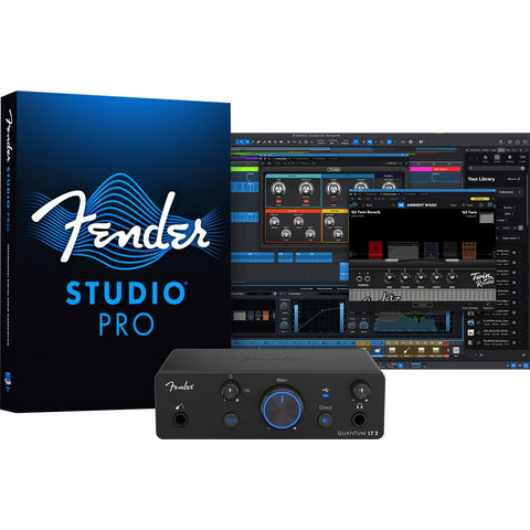 Fender Quantum LT 2, USB-C Audio Interface