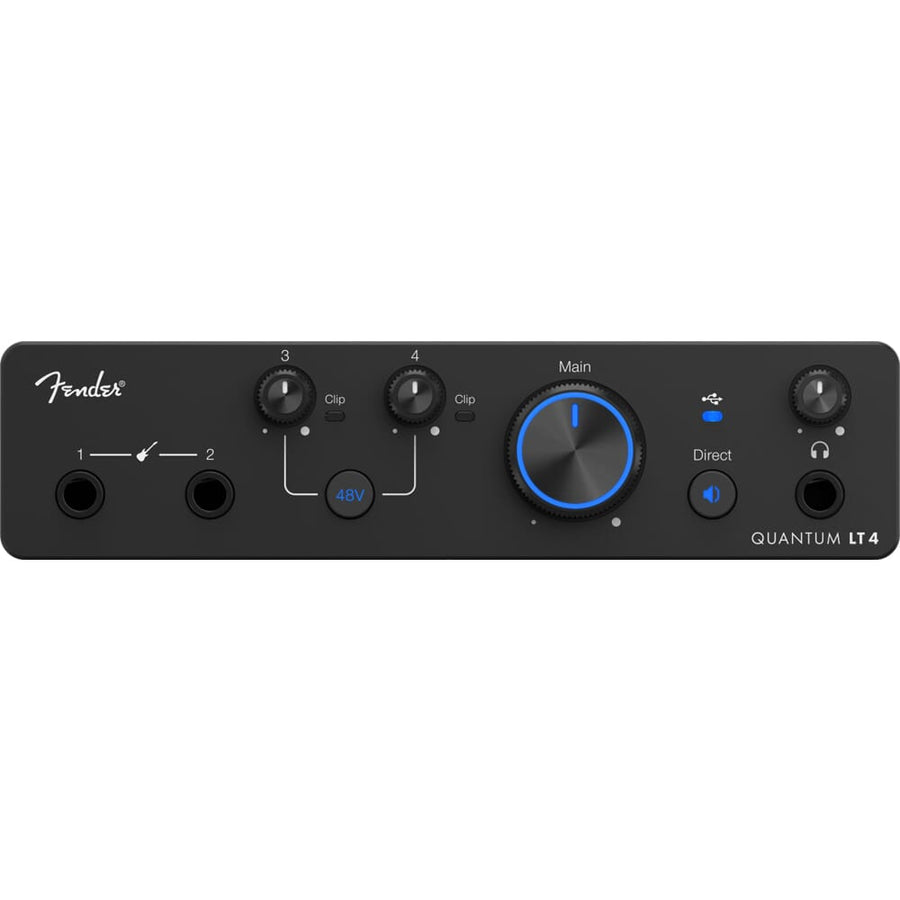 Fender Quantum LT 4, USB-C Audio Interface