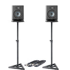 Focal Alpha 50 EVO Active Studio Monitors (Pair) + Stands & Leads Bundle