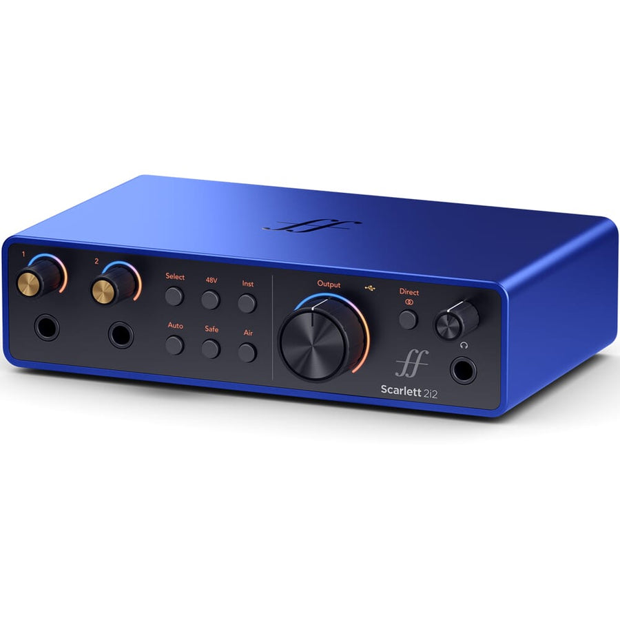 Focusrite Scarlett 2i2 (G4) 40th Anniversary Edition, USB Audio Interface + Free Software Bundle