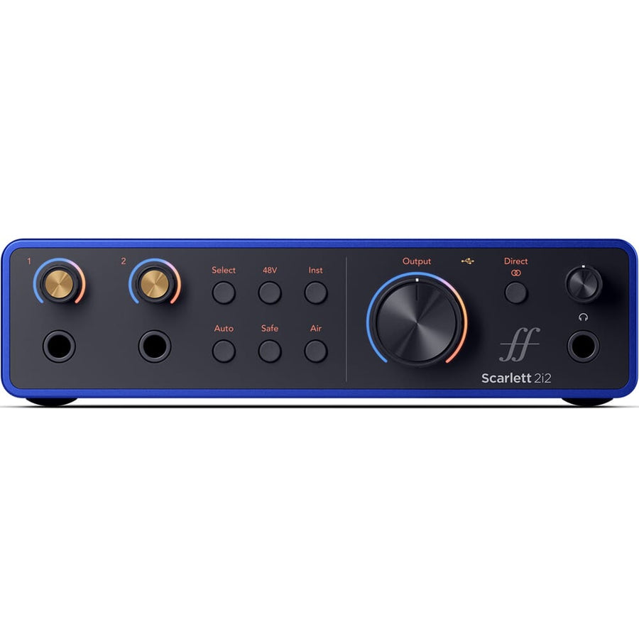 Focusrite Scarlett 2i2 (G4) 40th Anniversary Edition, USB Audio Interface + Free Software Bundle