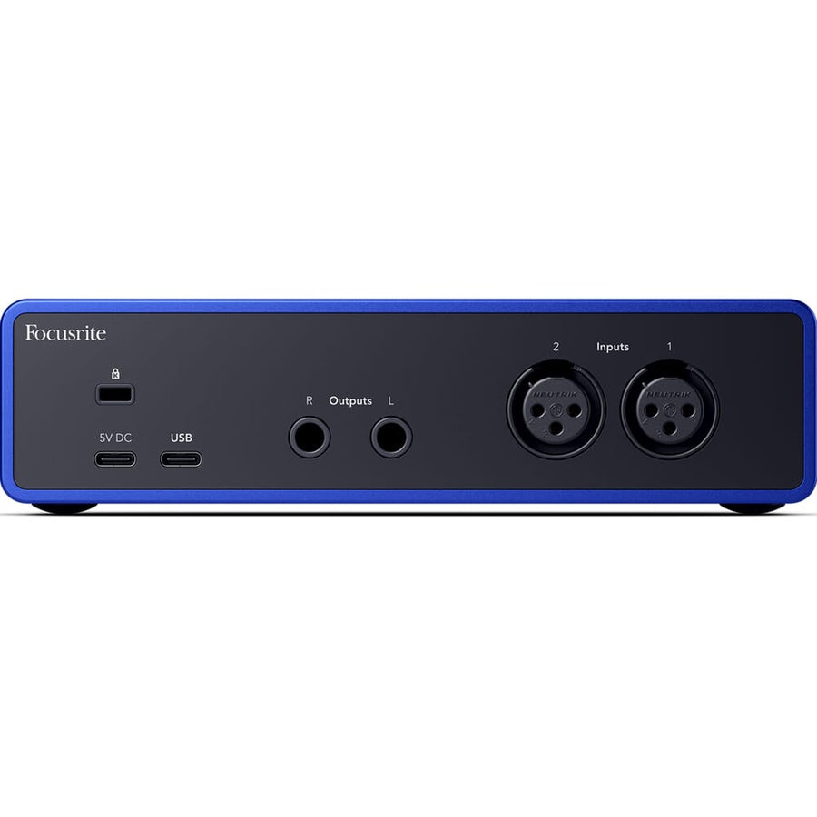 Focusrite Scarlett 2i2 (G4) 40th Anniversary Edition, USB Audio Interface + Free Software Bundle