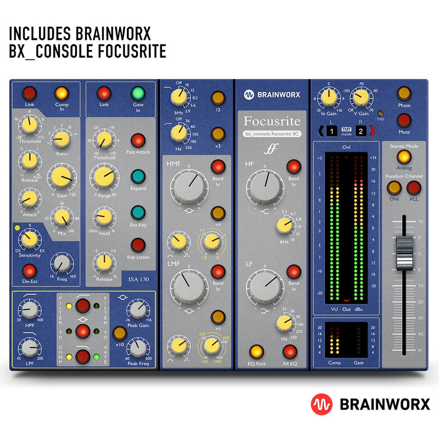Focusrite Clarett+ 8Pre, 18-In, 20-Out Audio Interface + Free Plugin Bundle (Spring Sale Ends 6th April)