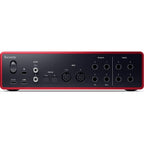 Focusrite Scarlett 16i16 (G4) USB 16 In/16 Out Desktop Audio Interface with 2 Mic Preamps, MIDI and SPDIF