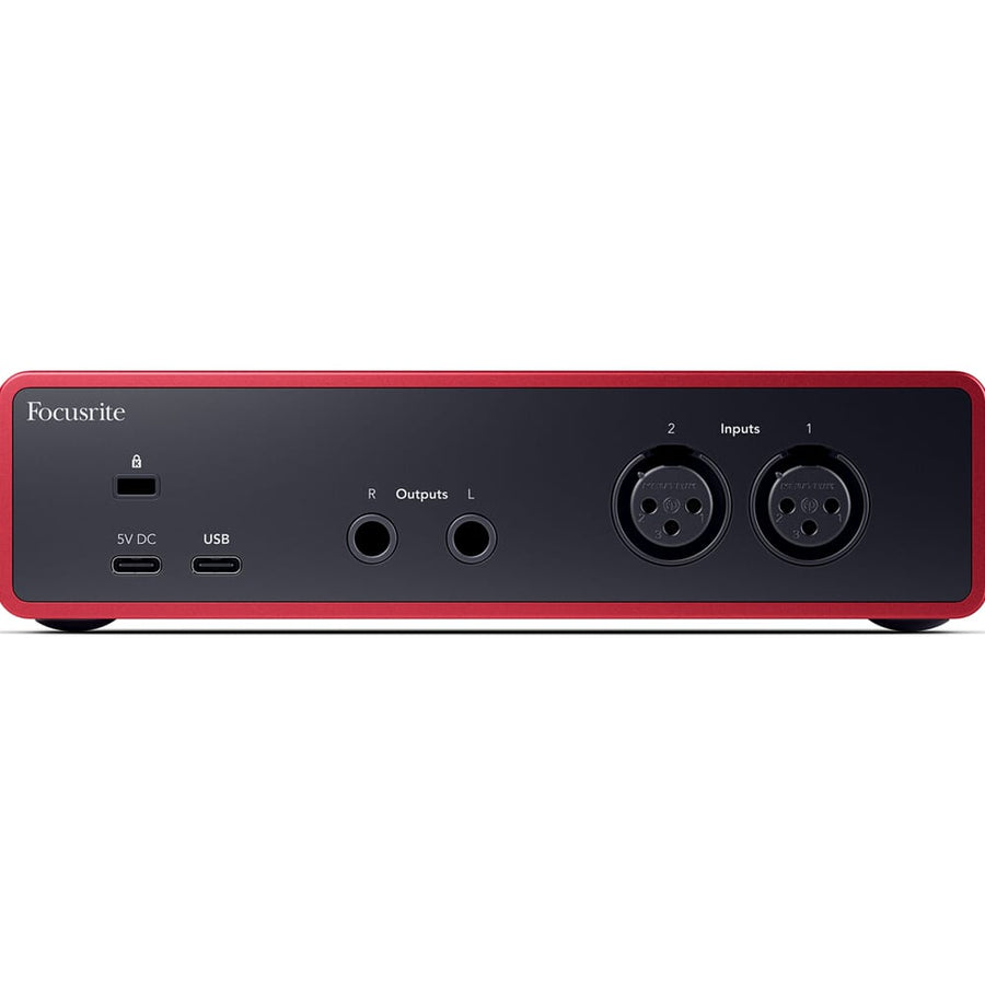 Focusrite Scarlett 2i2 (G4) USB Audio Interface + Free Software Bundle