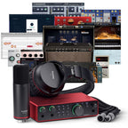 Focusrite Scarlett 2i2 Studio (G4) USB Interface, Mic, Headphones & Software Bundle