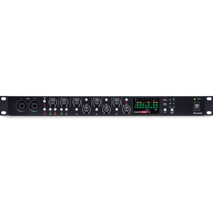 Focusrite Scarlett OctoPre 8 Channel Mic Preamp with ADAT Connectivity