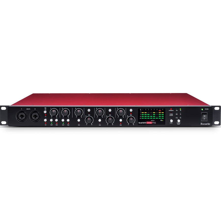 Focusrite Scarlett OctoPre 8 Channel Mic Preamp with ADAT Connectivity