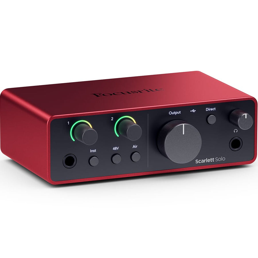 Focusrite Scarlett Solo Studio (G4) USB Interface, Mic, Headphones & Software Bundle (Spring Sale Ends 6th April)