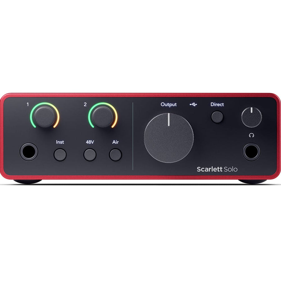 Focusrite Scarlett Solo Studio (G4) USB Interface, Mic, Headphones & Software Bundle (Spring Sale Ends 6th April)