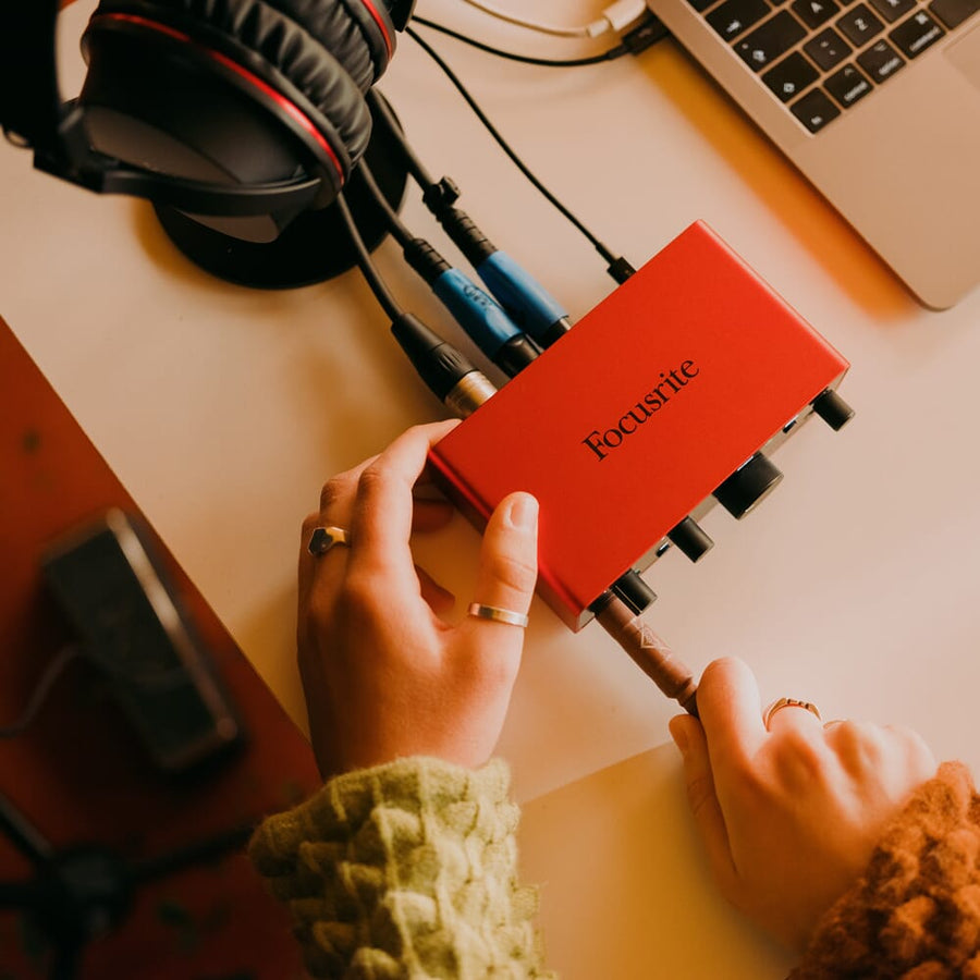 Focusrite Scarlett Solo Studio (G4) USB Interface, Mic, Headphones & Software Bundle (Spring Sale Ends 6th April)