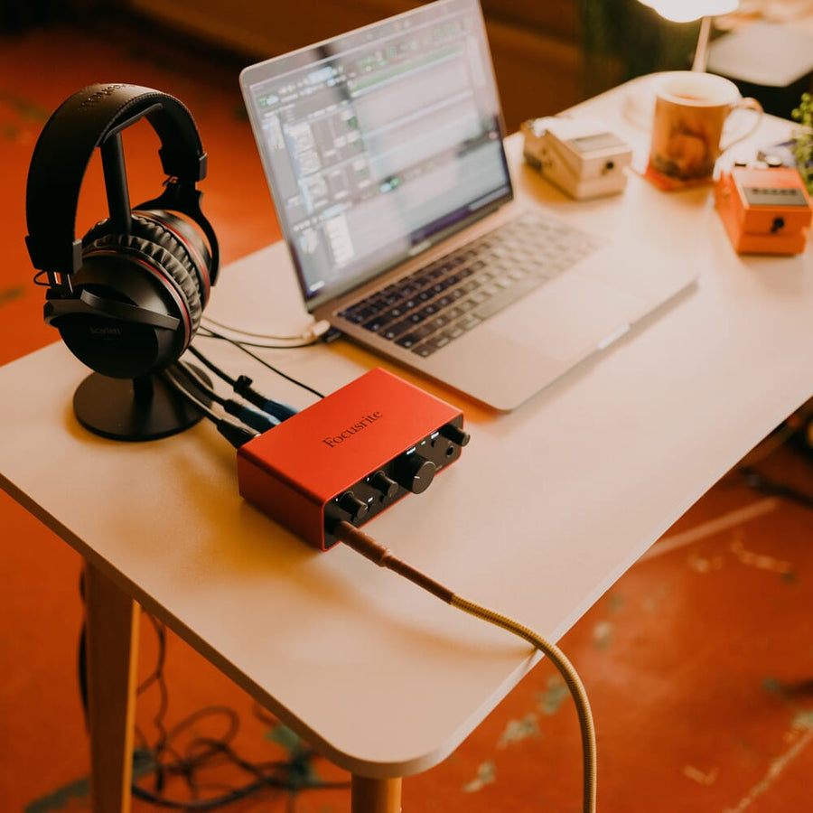 Focusrite Scarlett Solo Studio (G4) USB Interface, Mic, Headphones & Software Bundle (Spring Sale Ends 6th April)