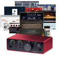 Focusrite Scarlett Solo (G4) USB Audio Interface + Free Software Bundle