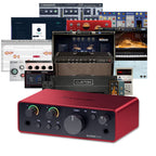 Focusrite Scarlett Solo (G4) USB Audio Interface + Free Software Bundle