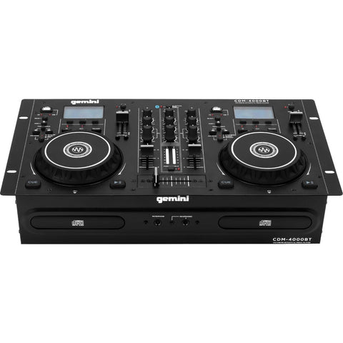 Gemini CDM-4000BT, Dual CD/USB Media Player With Bluetooth