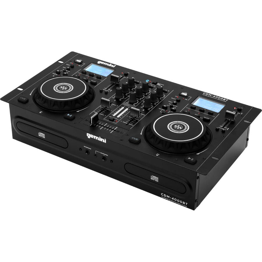 Gemini CDM-4000BT, Dual CD/USB Media Player With Bluetooth