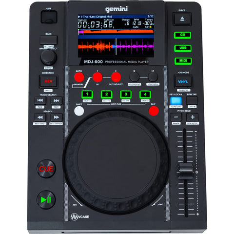 Gemini MDJ-600, Professional CD & USB DJ Media Player
